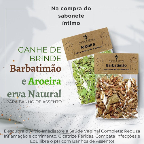 2 Sabonete Intimo Feminino Barbatimão-aroeira O Melhor 1