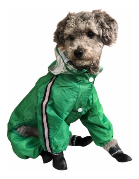 Piloto Impermeable Ropa Lluvia Para Perros Grandes 0