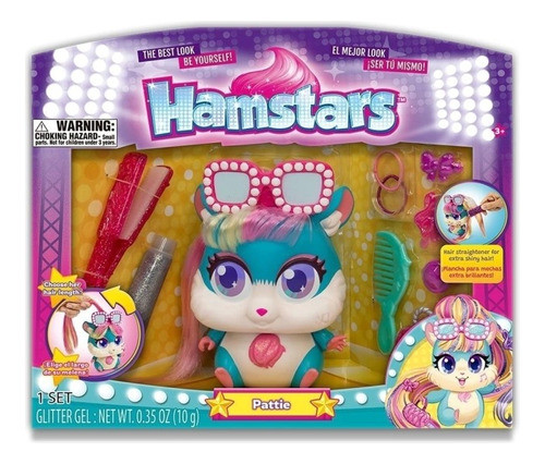 Hamstars Mascotas Coleccionables C/acc Pattie Hm001 Pg 0
