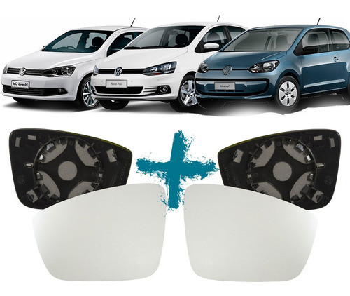 Juego Placa Y Vidrio Fox Suran Trend 12/ Up! (x2) 0