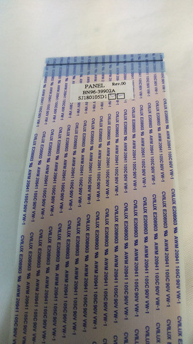 Flex Lvds Samsung Un65mu6100gczb Bn96-39902aa 750x52mm 96p 1