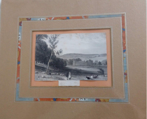 Grabados Casas Inglesas 2 Penshurst Castle Y Chatworthe 1