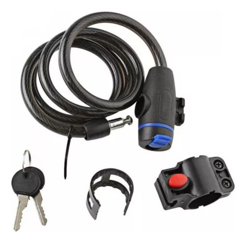 Trava De Cabo Flexível Para Carro/moto 0