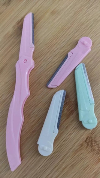 Perfilador Cejas Rostro Pack X6u + Repuestos Cuchilla 1