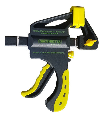 Prensa Gatillo Tipo F Liberación Rápida 18pul  (457mm) 0