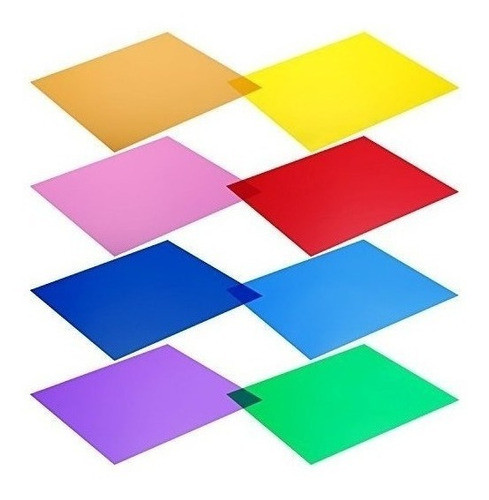 Neewer 12 X 12-pulgadas Pack De 8 Filtros De Gel De Iluminac 0