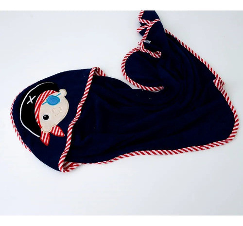 Toalha De Banho Pirata Com Capuz - Zip Toys 1