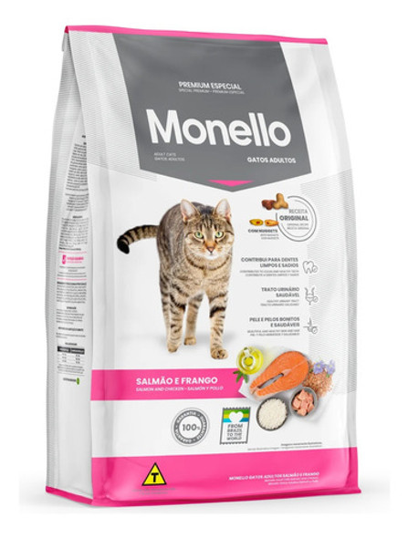 Monello Gato Adulto 7 Kg + Salsas+ Envío + Regalo 0