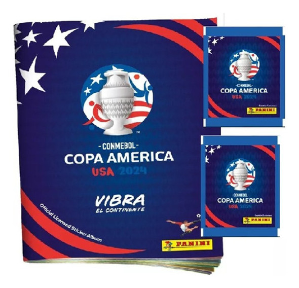 Album + Figuritas Copa America Usa 2024 Para Imprimir 0