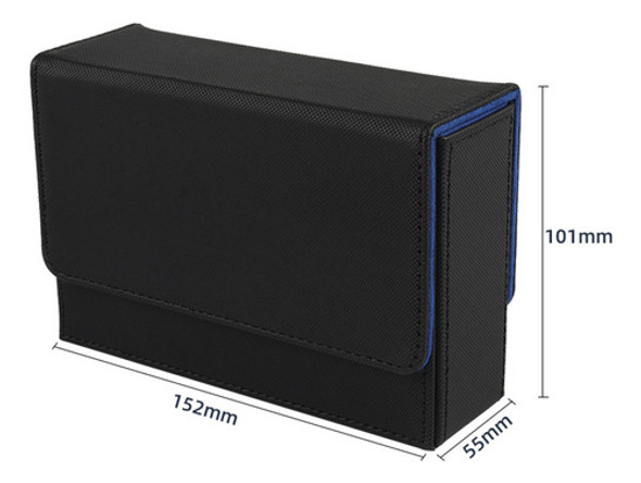 Caixa Para Baralho De Cartas Colecionáveis, 2 Azul 1