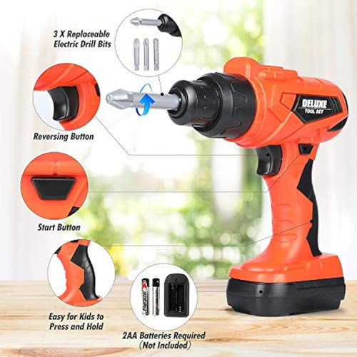 Elitoky Juego De Caja De Herramientas Para Niños 1