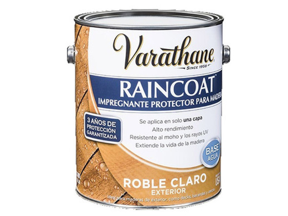 Preservante Base Agua Varathane   X 1 Lt Madera Roble Claro 0