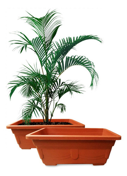 Maceta Plastica Rectangular / Jardin - El Regalón 0