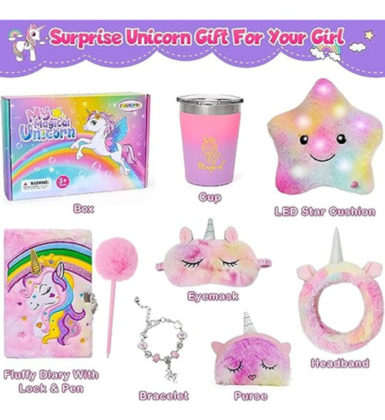Funcrevity Regalos De Unicornios Para Niñas, 1