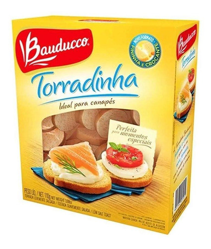 Torradinha Canape Bauducco 110g 0