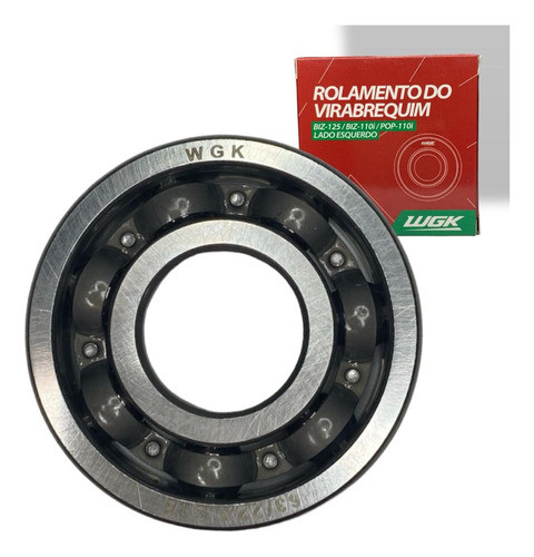 Rolamento Do Virabrequim Biz125/biz 110i Lado Esquerdo Novo 0