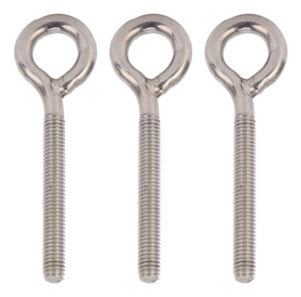 Gancho De Elevação M6x73, 10 Peças De Aço Inoxidável 304, Pr 1