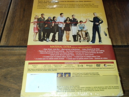 Glee Primera Temporada Box Set De 7 Discos. Nuevo Sellado 1