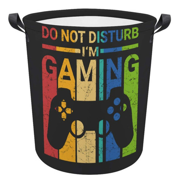 Cesta De Lavandera Divertida Para Jugadores, Bolsa De Almace 0