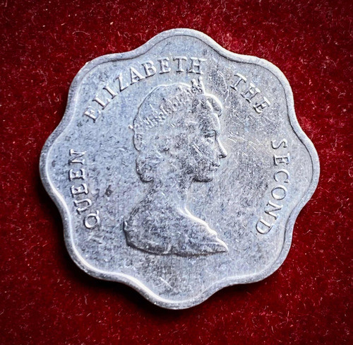 Moneda 5 Centavos Estados Del Caribe Oriental 1995 Km 12 1