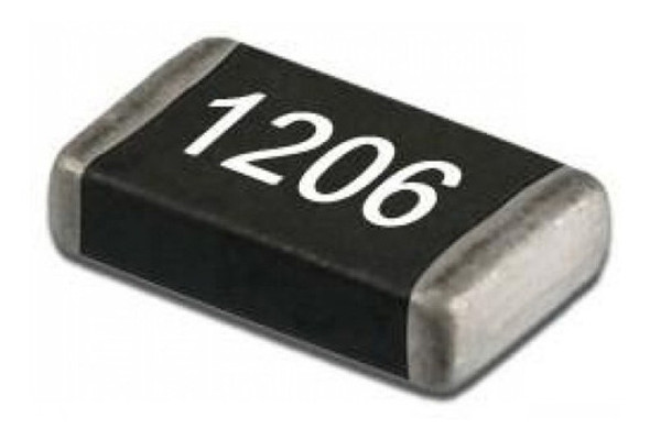 Resistencia 3.3 K 3300 Ohm 3301 0,25w 1% 1206 Smd X 5 Unid. 0