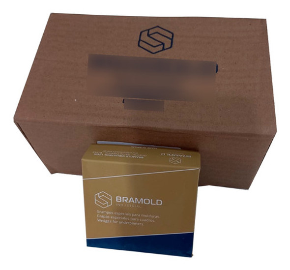 Grampo Para Moldura Bramold Sw 05 Mm (6cx6000pc) Estojo 0