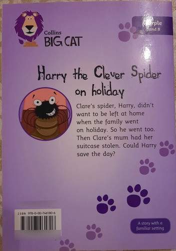 Libro Harry The Clever Spider On Holiday 1