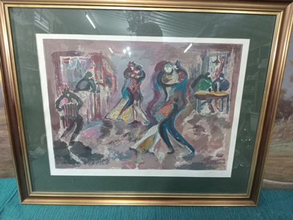 Serigrafía Del Autor Felipe De La Fuente 0 Serigrafía Del Autor Felipe De La Fuente 0