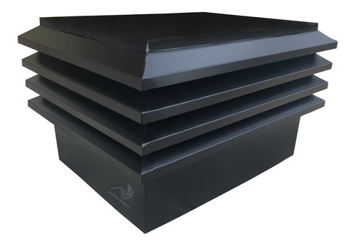 Sombrero Spiro Color Negro Remate Ventilacion Parrilla 0