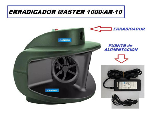 Erradicador Industrial Alacranes Master 1000 Ultrasonido 1