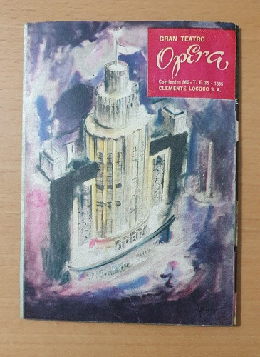 Hotel Internacional - E Taylor / R Burton Teatro Opera 1963 0