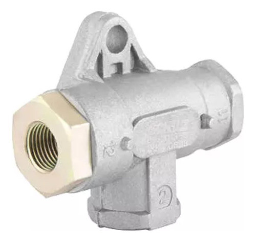 Valvula Duas Vias M16x1,5 Com Suporte Reto Vw / Para Scania 0