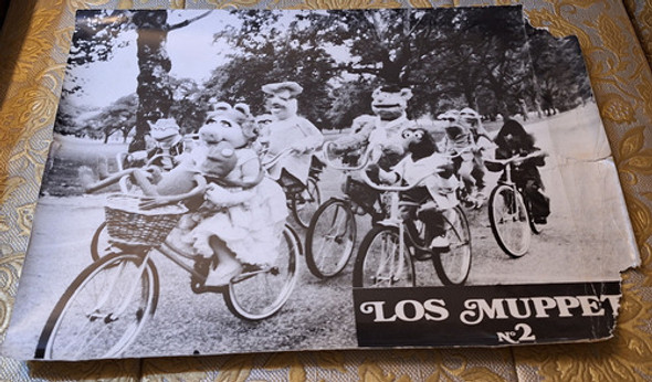 Tarjeta De Lobi Nº 2 -los Muppets 2 Original 1981 40 Cm X 29 0 Tarjeta De Lobi Nº 2 -los Muppets 2 Original 1981 40 Cm X 29 0