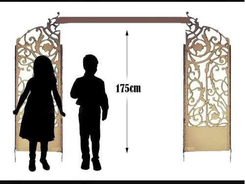 Fondo Candy Bar Porta Tela Arabesco Fibrofacil Fondo De Mesa 1