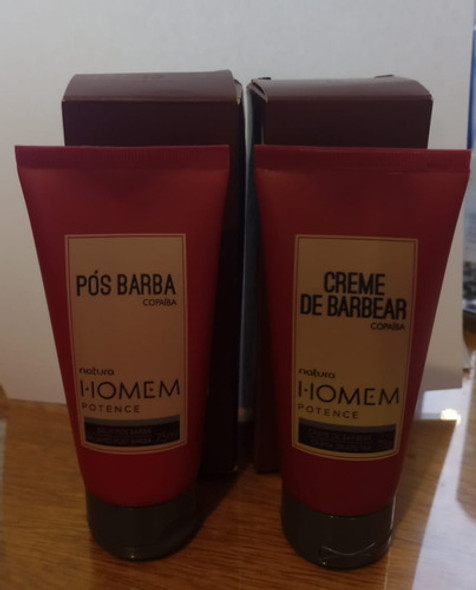 Kit Homem Crema De Afeitar + Pos Barba Natura 0