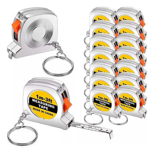 Chaveiro Z, Fita Métrica, Bolso Funcional, 50 Unidades 0