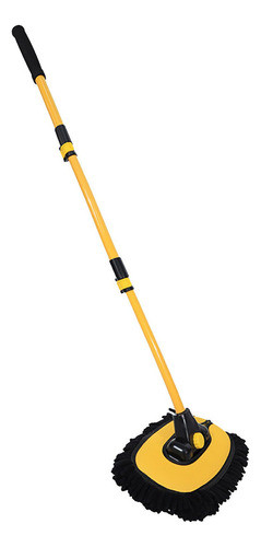 Escova De Esfregão Curved Rod Car Wash Mop Brush Car Hair So 0