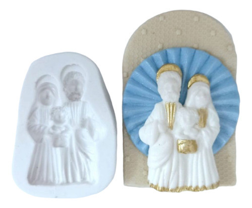 Molde De Silicone Sagrada Familia Mod 6 (religião) 0