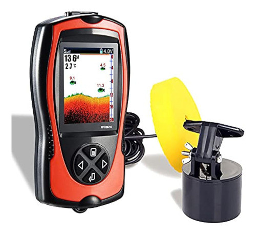 Atibin Pantalla De Buscador De Peces Portátil Con 0