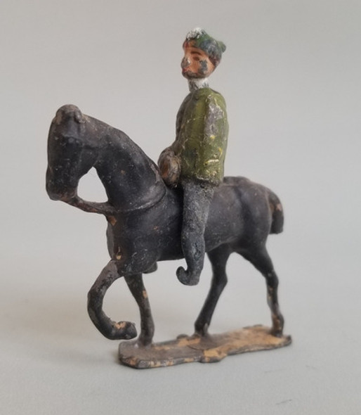Antiguo Soldadito De Plomo A Caballo. 10838 0