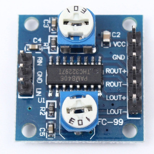 Amplificador Digital Pam8406 5w X 2 Ruido Bajo Microcentro 1