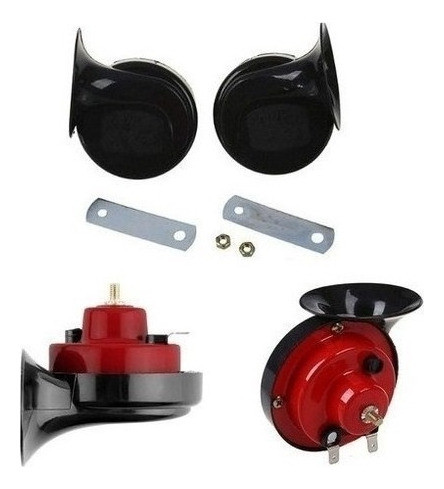 2 Peças Buzina Hornblaster 300db, Buzina De Trem E Carro . 1
