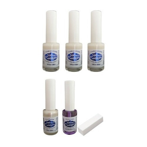 Kit Sancion Angrey 3viravira,1vira Cint,1 Extra Brilho+bloco 0