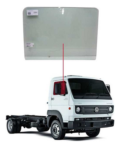 Vidro Porta Direita/esquerda Volkswagen Caminhão 1995 0