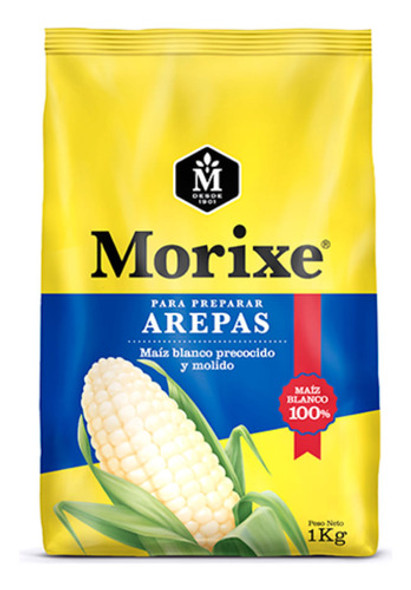Harina De Maíz Morixe Para Arepas X 10 Kg 0