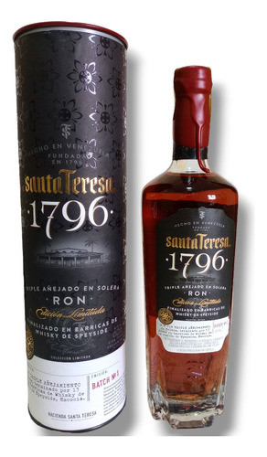 Ron Súper Premium Santa Teresa 1796 Edición Limitada. 0