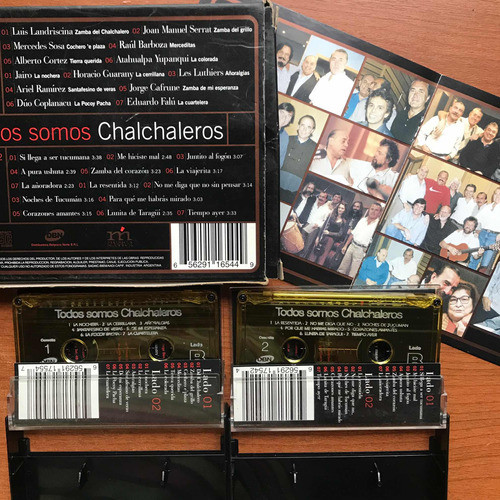 Los Chalchaleros Todos Somos Box Cassettes X 2 1