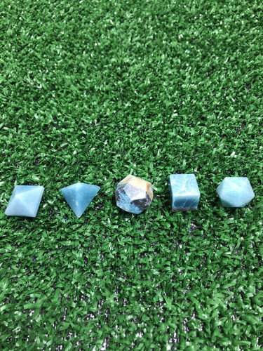 Kit Radiônico Cinco Sólidos Platônicos - Trolleite 1