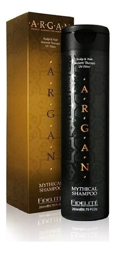 3 Shampoo Mythical Argán Brillo Suavidad 260ml Fidelité 0