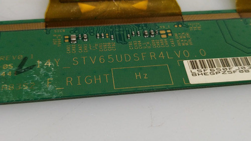 Tcon Integ. Samsung Un65hu9000g 14y_stv65udsfr4lv0.1 F_rigth 1